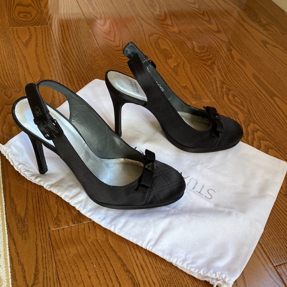 Stuart Weitzman  silk SLINGBACK PUMP - Picture 6 of 6